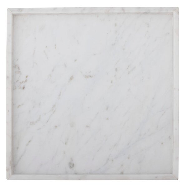 Marmurowa taca dekoracyjna 35x35 cm Majsa – Bloomingville