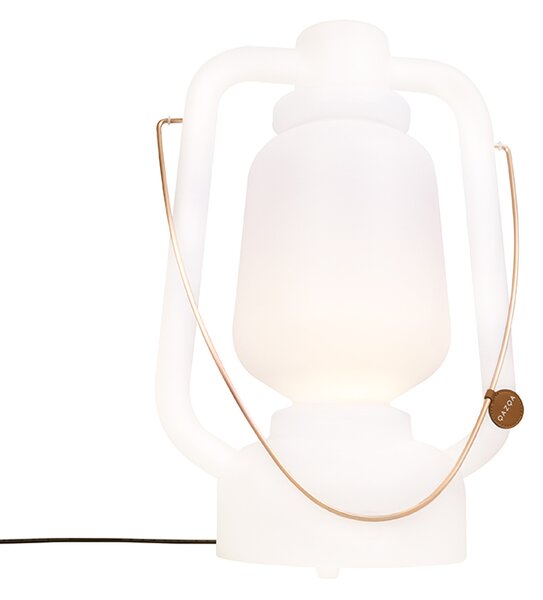 Lampa stojąca biała 51 cm IP44 - Storm Large