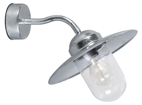 Lampa ścienna zewnętrzna cynkowa IP44 - Munich