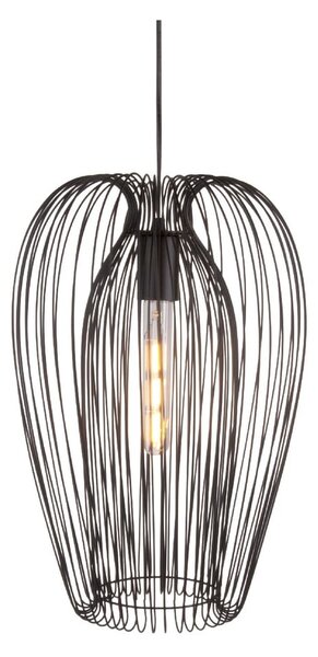Czarna lampa sufitowa Leitmotiv Lucid Large
