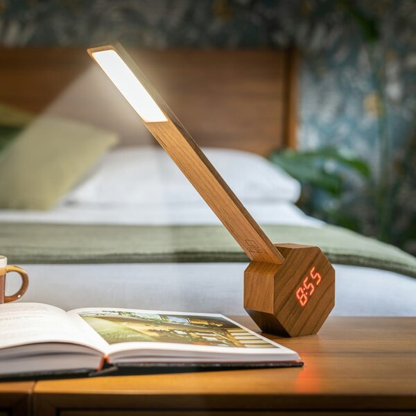 Cyfrowy budzik stołowy Octagon One LED – Gingko