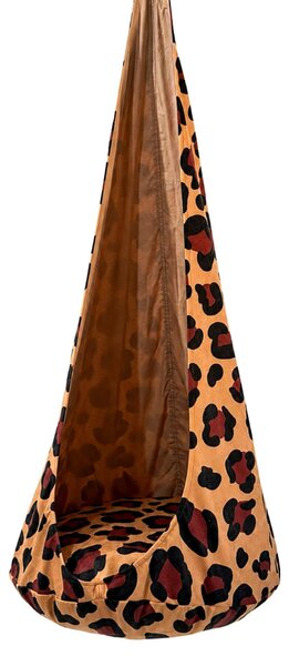 Hanging chair for children XXL, leopard print – Cocoon, hanging swing and seat for children