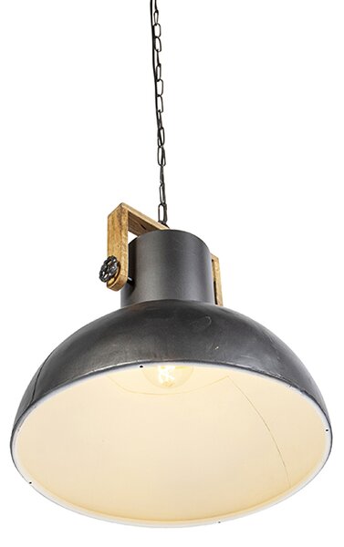 Industrialna lampa wisząca ciemnoszara z mango - Mangoes