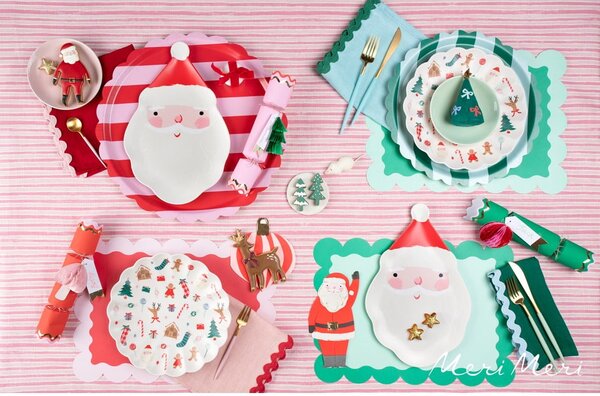 Papierowe serwetki zestaw 16 szt. Jolly Christmas – Meri Meri
