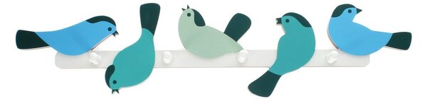 Niebieski wieszak ścienny Garden Bird – Rex London