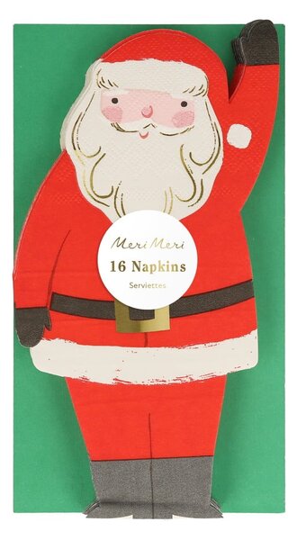 Papierowe serwetki zestaw 16 szt. Jolly Christmas – Meri Meri