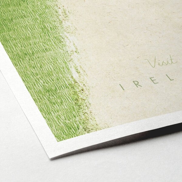 Plakat Travelposter Ireland, 30 x 40 cm