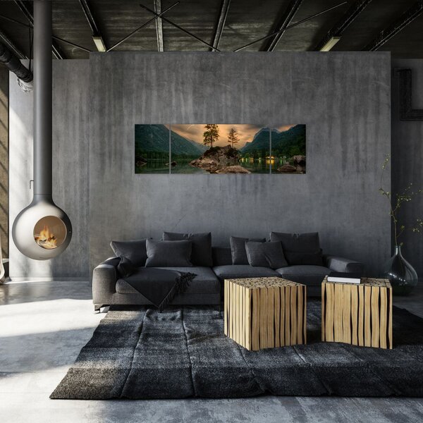 Piękny obraz krajobrazu (170x50 cm)