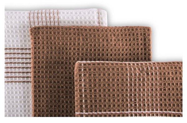 Ścierki zestaw 3 szt. 50x76 cm Duo Waffle – ZicZac