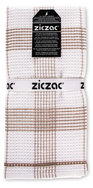 Ścierki zestaw 3 szt. 50x76 cm Duo Waffle – ZicZac