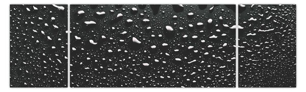 Obraz kropli wody (170x50 cm)