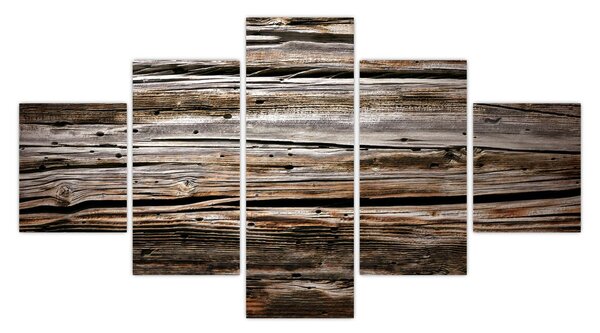Obraz - drewno sezonowe (125x70 cm)