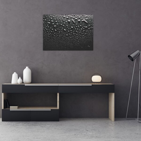 Obraz kropli wody (70x50 cm)