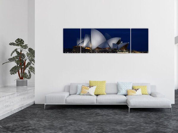 Obraz Sydney w nocy (170x50 cm)