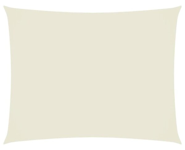 Żagiel ogrodowy, tkanina oxford, prostokąt, 2,5x3,5 m, kremowy