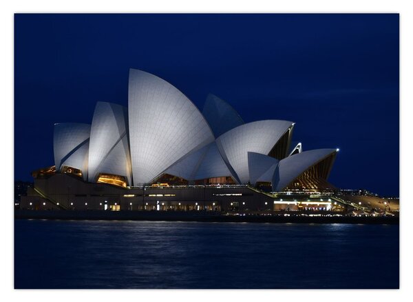 Obraz Sydney w nocy (70x50 cm)