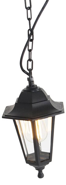 Lampa wisząca zewnętrzna czarna - New Haven