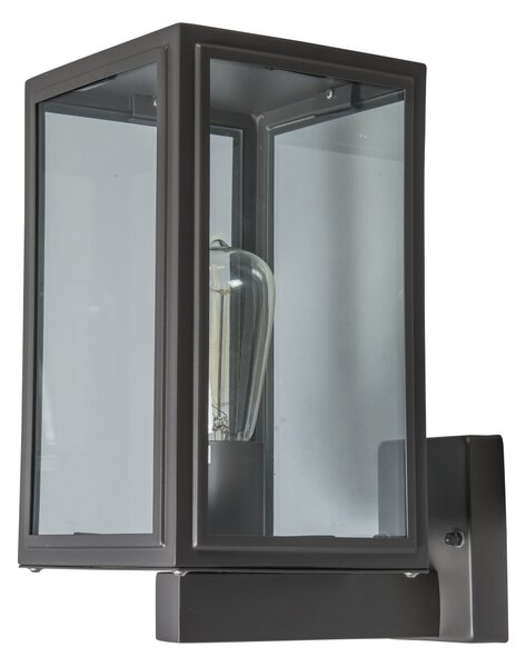 Industrialna lampa ścienna szara IP44 - Sutton Up