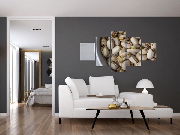 Obraz - pistacje (125x70 cm)