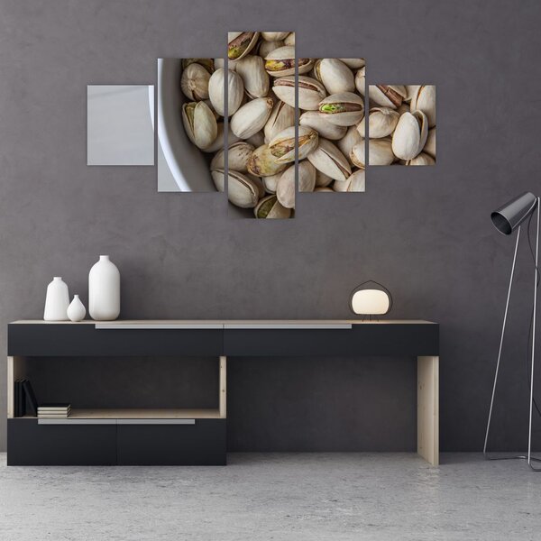 Obraz - pistacje (125x70 cm)