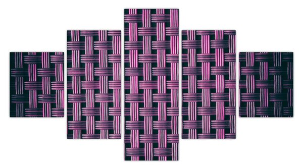 Obraz fioletowej tekstury (125x70 cm)