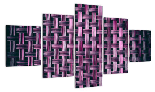 Obraz fioletowej tekstury (125x70 cm)