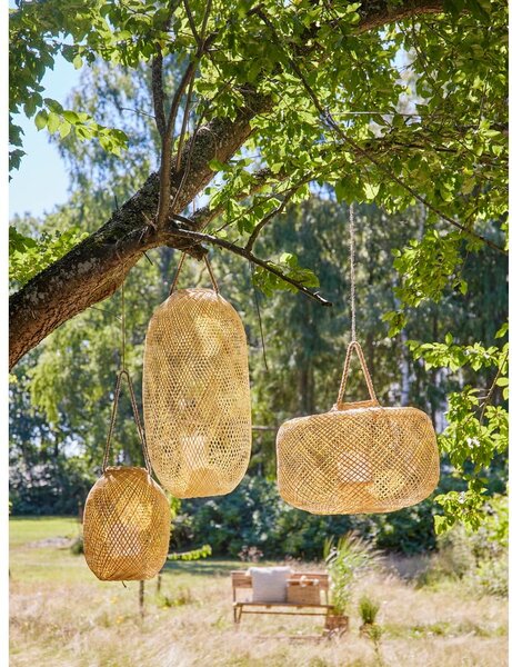 Bambusowy lampion 32 cm Musu – Bloomingville
