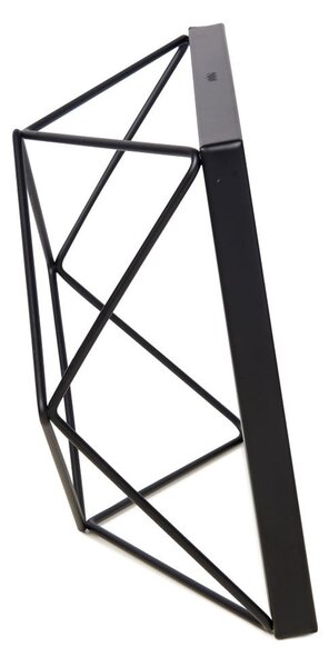 Czarna metalowa ramka stojąca/ścienna 20x15 cm Prisma – Umbra