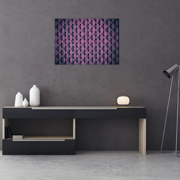 Obraz fioletowej tekstury (70x50 cm)