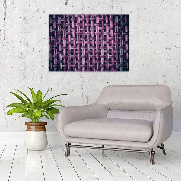 Obraz fioletowej tekstury (70x50 cm)