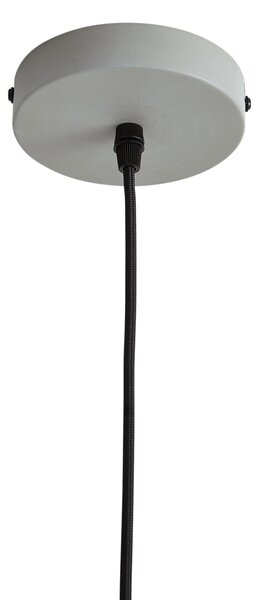 Lampa wisząca w stylu rustykalnym szara - Dory