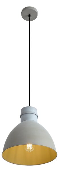 Lampa wisząca w stylu rustykalnym szara - Dory