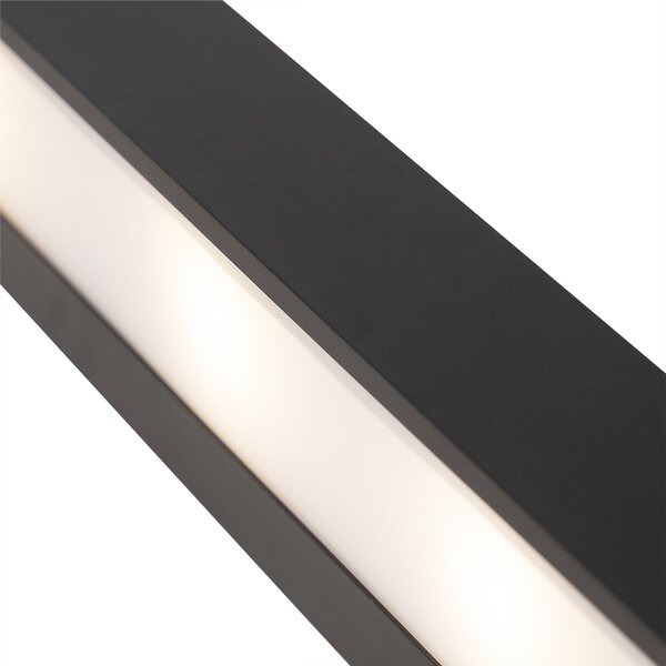 Design designerski Kinkiet czarny 60 cm - Houx