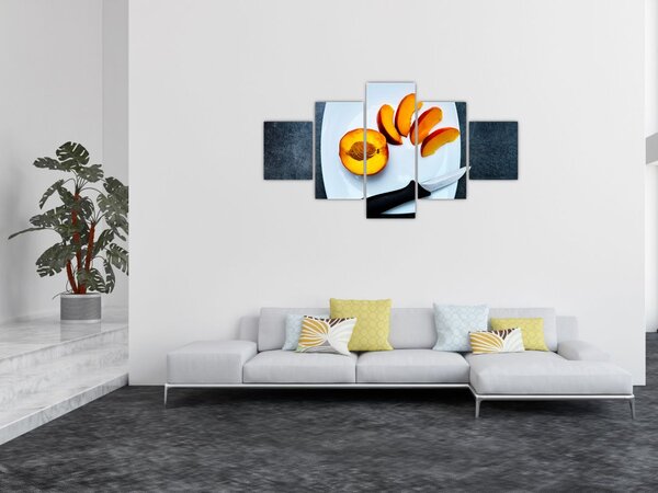 Obraz brzoskwini (125x70 cm)
