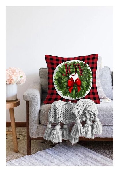 Poszewka na poduszkę ze świątecznym motywem 43x43 cm – Mila Home