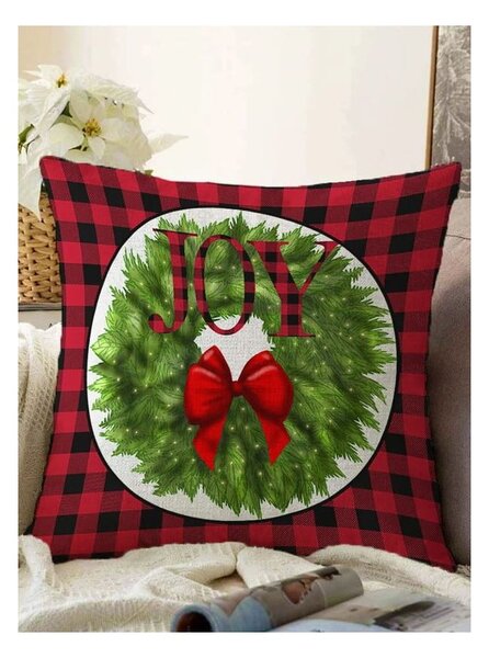 Poszewka na poduszkę ze świątecznym motywem 43x43 cm – Mila Home
