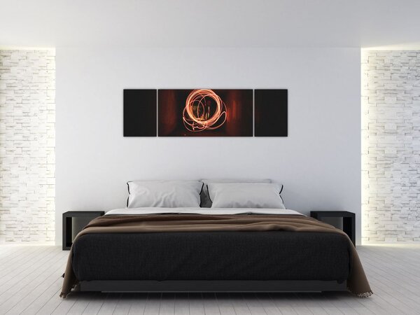 Obraz - linie w tunelu (170x50 cm)