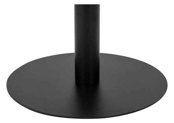 Okrągły stół z blatem w dekorze marmuru ø 110 cm Bolzano – House Nordic