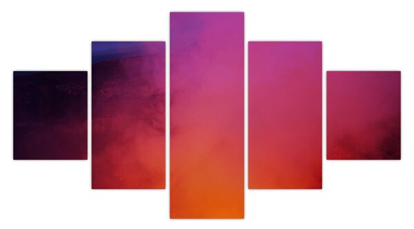 Obraz - wulkan (125x70 cm)