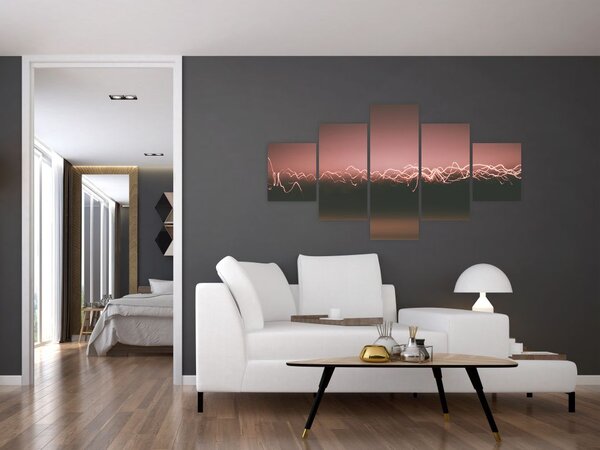 Abstrakcyjny obraz (125x70 cm)