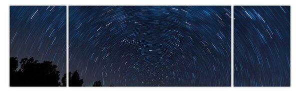 Obraz nocnego nieba (170x50 cm)