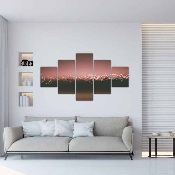 Abstrakcyjny obraz (125x70 cm)
