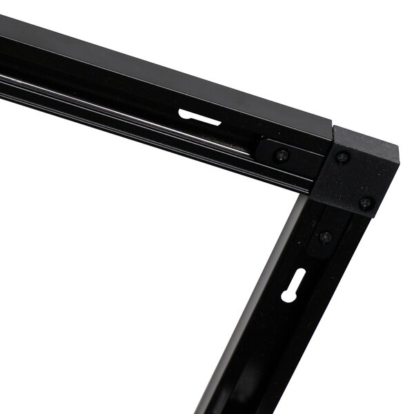 Nowoczesny system szynowy z 10 reflektorami czarny 1-fazowy - Iconic Jeana