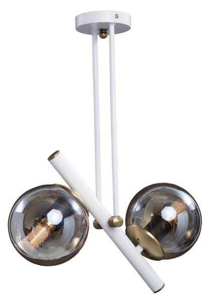 Lampa wisząca ze szklanym kloszem ø 15 cm Libra – Squid Lighting