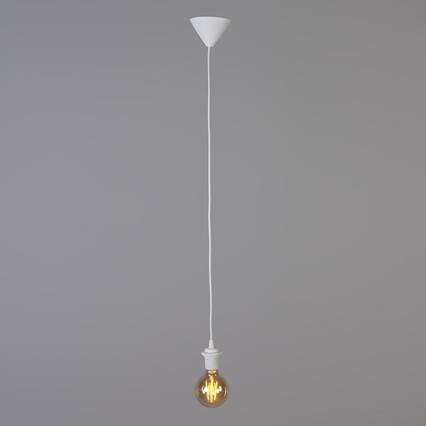 Retro lampa wisząca złota 45 cm - Granny