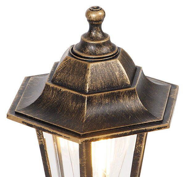 Lampa zewnętrzna antyczne złoto 42 cm IP44 - New Haven