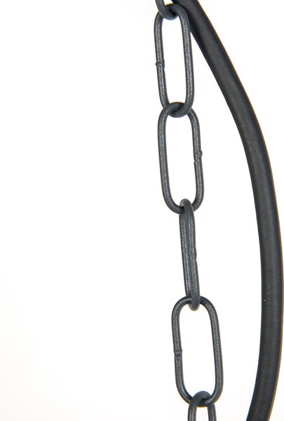 Rustykalna lampa wisząca zewnętrzna ciemnoszara IP44 - Kansas graphite