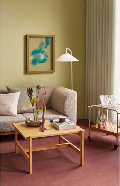 Stolik z blatem w dekorze dębu 80x80 cm Dash – Hübsch