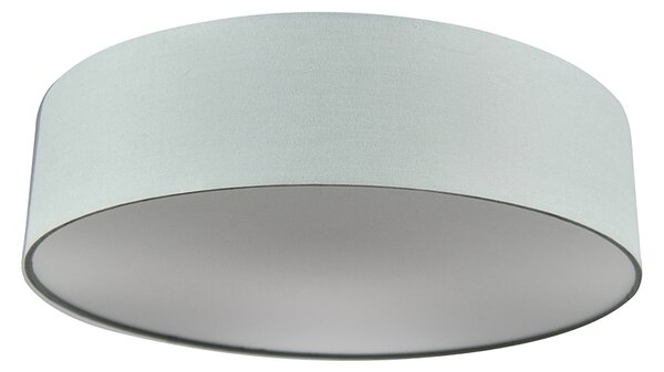 Lampa sufitowa zielona 40 cm z LED - Drum LED