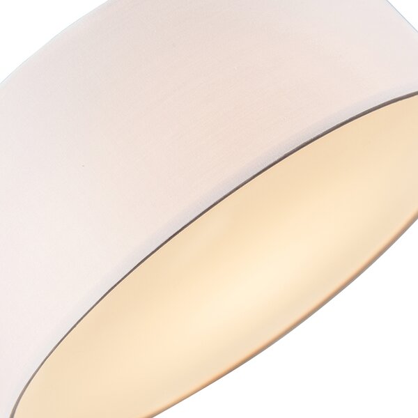 Lampa sufitowa różowa 40 cm z LED - Drum LED